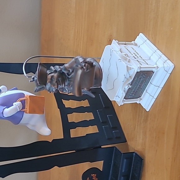 HALLMARK Retired Ghostly Gazebo Stand and Assorted Retired Halloween Ornaments - Picture 5 of 16